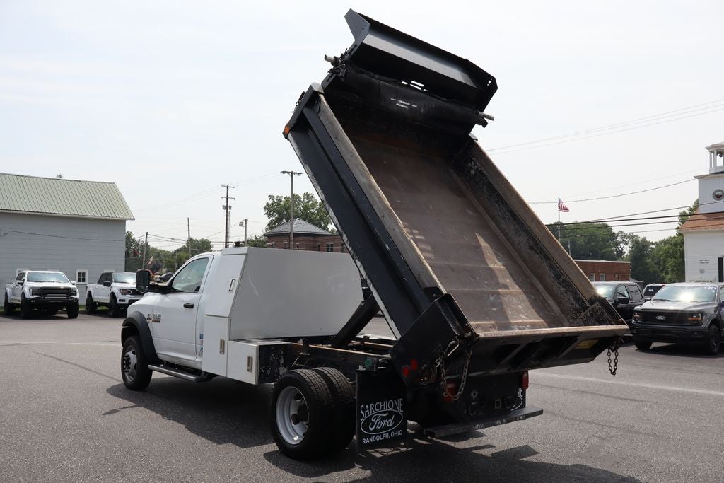 2015 RAM 5500HD Tradesman DRW w/Stahl Backpack 9' Dump Body