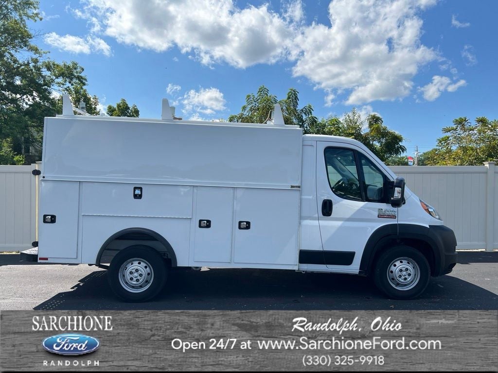 2022 RAM ProMaster 3500 Cutaway Low Roof w/Knapheide KUV Service Body