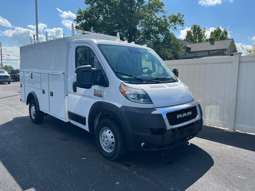 2022 RAM ProMaster 3500 Cutaway Low Roof w/Knapheide KUV Service Body