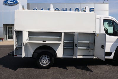 2022 RAM ProMaster 3500 Cutaway Low Roof w/11' Knapheide KUV Service Body