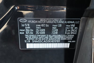 2019 Hyundai Santa Fe Ultimate