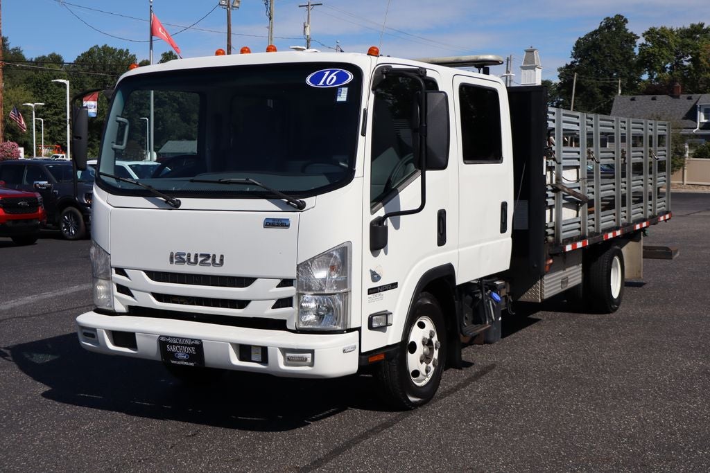 2016 Isuzu NPR HD DRW w/16.5' Stake Body
