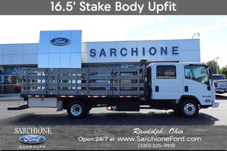 2016 Isuzu NPR HD DRW w/16.5' Stake Body