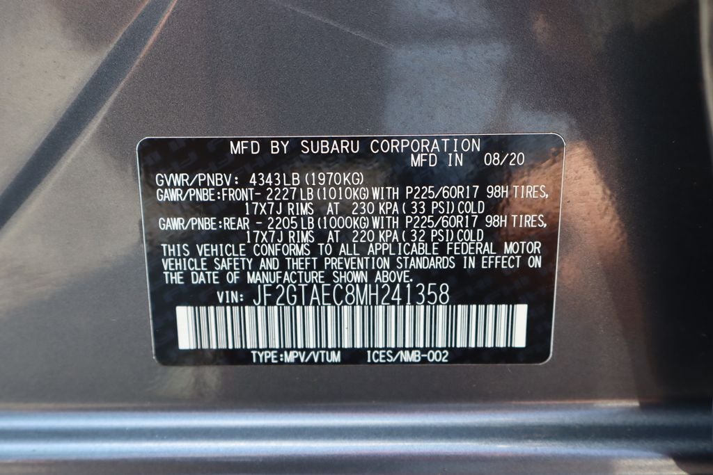 2021 Subaru Crosstrek Premium