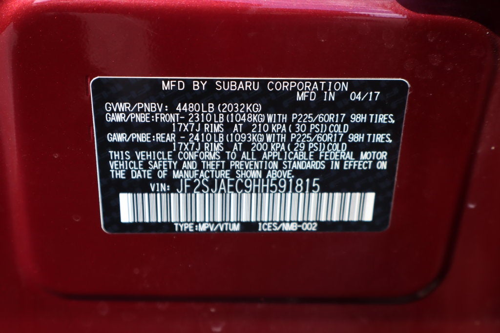 2017 Subaru Forester 2.5i Premium