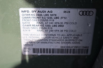 2024 Audi Q5 40 Premium Plus quattro