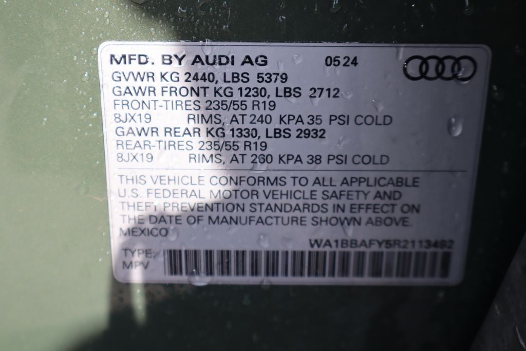2024 Audi Q5 40 Premium Plus quattro