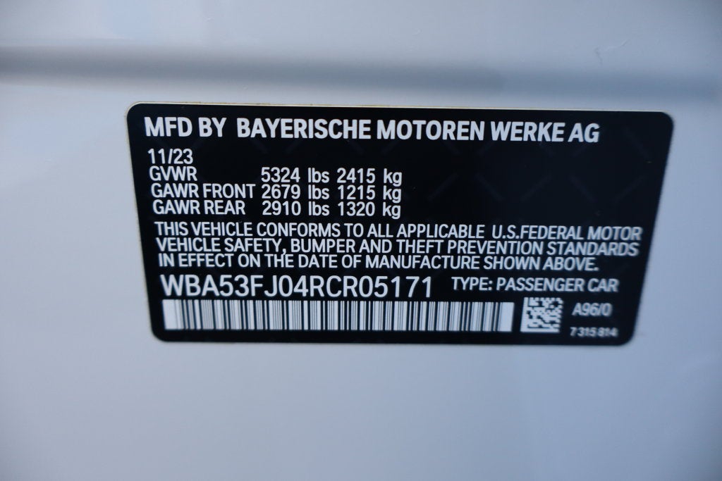 2024 BMW 5 Series 530i xDrive