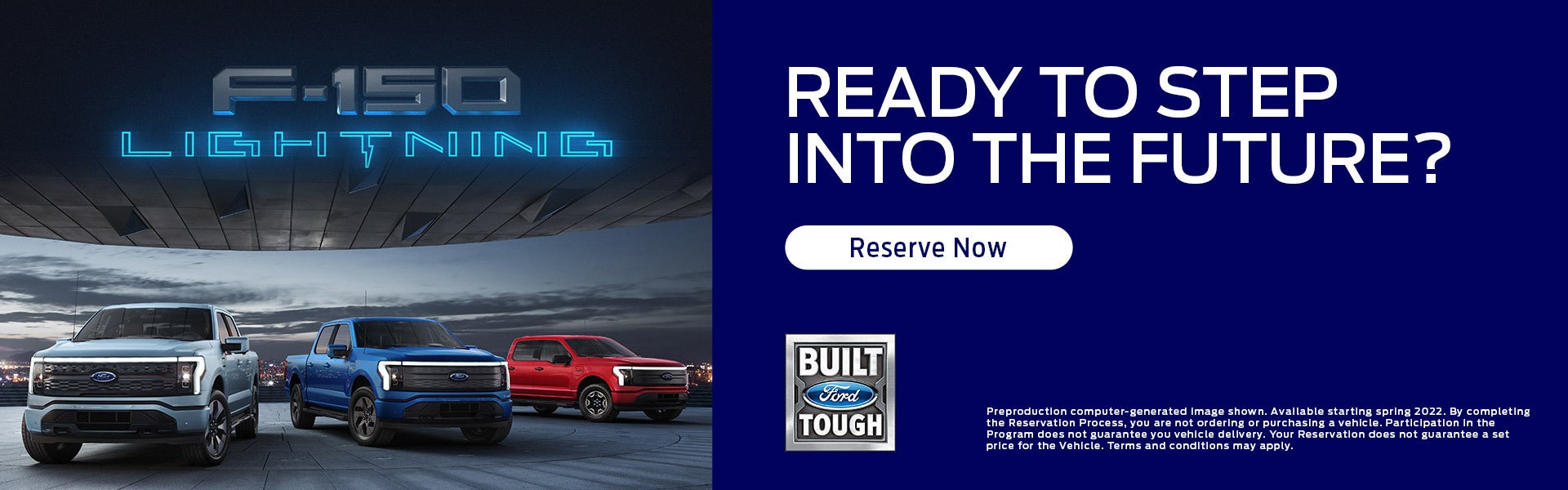 Reserve Your F-150 Lightning